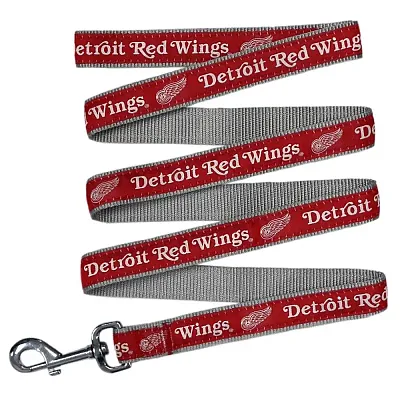 Pets First Detroit Red Wings Pet Leash by Pets First - Medium