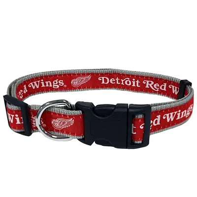 Pets First Detroit Red Wings Pet Collar by Pets First - Large