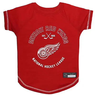 Pets First Detroit Red Wings Pet T-Shirt - Medium