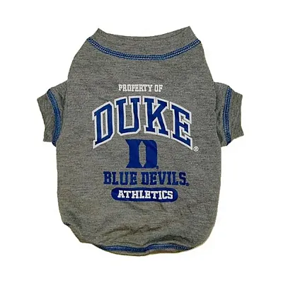 Pets First Duke Blue Devils Dog T-Shirt - Large