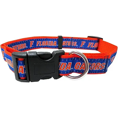 Pets First Florida Gators Pet Collar by Pets First - Small