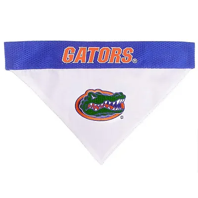 Pets First Florida Gators Pet Reversible Bandana - S/M