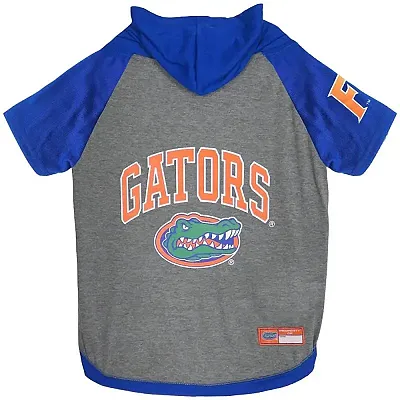 Pets First Florida Gators Pet Hoodie T-Shirt - XS