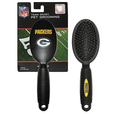 Pets First Green Bay Packers Pet Grooming Brush