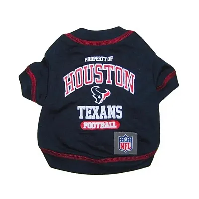 Pets First Houston Texans Pet T-Shirt - Large