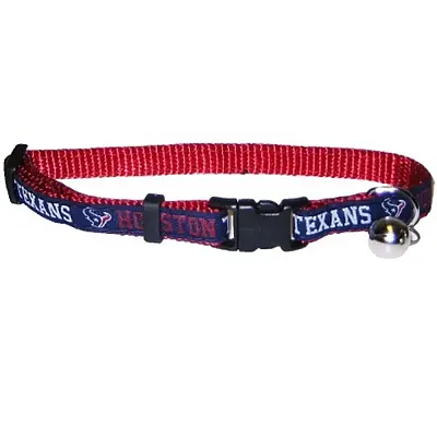 Pets First Houston Texans Breakaway Cat Collar