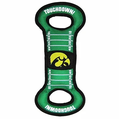 Pets First Iowa Hawkeyes Field Pull Dog Toy
