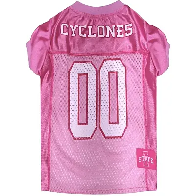 Pets First Iowa State Cyclones Pink Pet Jersey - Small