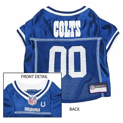 Pets First Indianapolis Colts Dog Jersey - X-Large