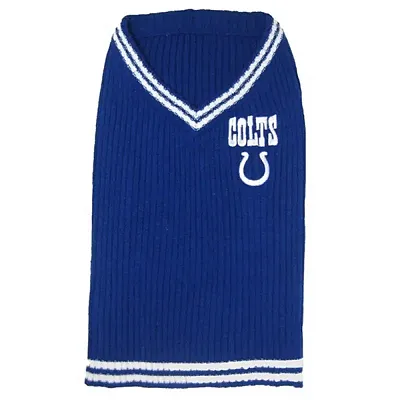 Pets First Indianapolis Colts Dog Sweater - Small