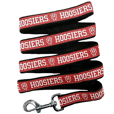 Pets First Indiana Hoosiers Pet Leash by Pets First - Medium