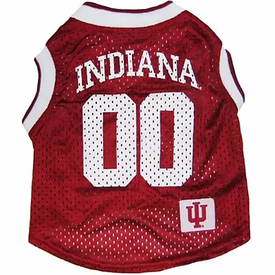 Pets First Indiana Hoosiers Pet Basketball Tank Jersey - X-Small