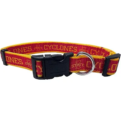 Pets First Iowa State Cyclones Pet Collar by Pets First - Small