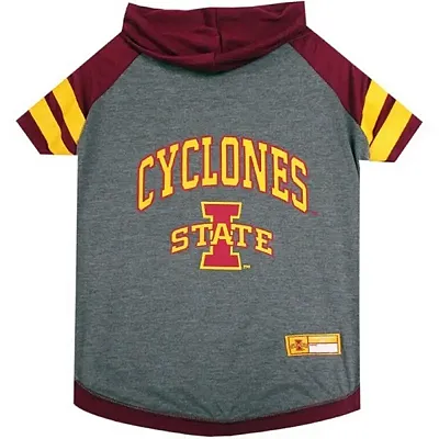 Pets First Iowa State Cyclones Pet Hoodie T-Shirt - X-Small
