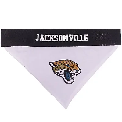 Pets First Jacksonville Jaguars Pet Reversible Bandana - S/M