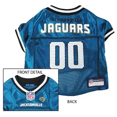 Pets First Jacksonville Jaguars Dog Jersey - Small