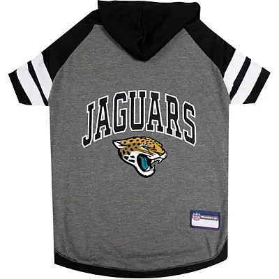 Pets First Jacksonville Jaguars Pet Hoodie T-Shirt - Small