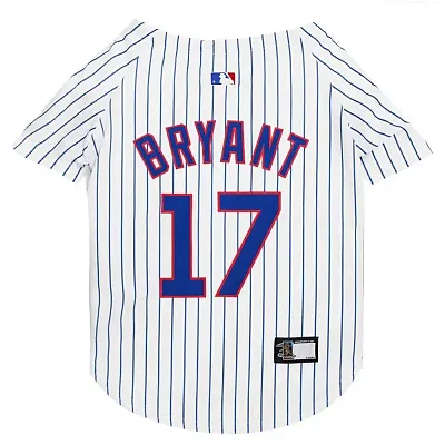 Pets First Kris Bryant #17 Pet Jersey - XS