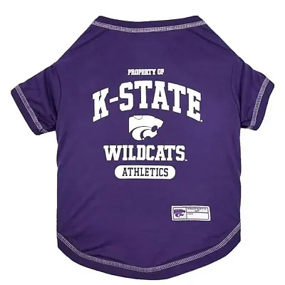 Pets First Kansas State Wildcats Pet Tee Shirt - Small