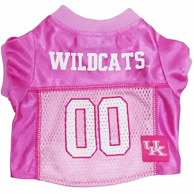 Pets First Kentucky Wildcats Pink Dog Jersey - Medium