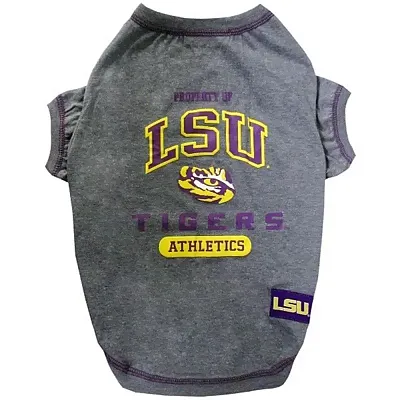 Pets First LSU Tigers Pet Tee Shirt - X-Small