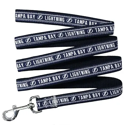 Pets First Tampa Bay Lightning Pet Leash by Pets First - Medium