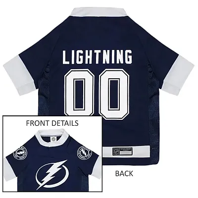 Pets First Tampa Bay Lightning Pet Jersey - XL