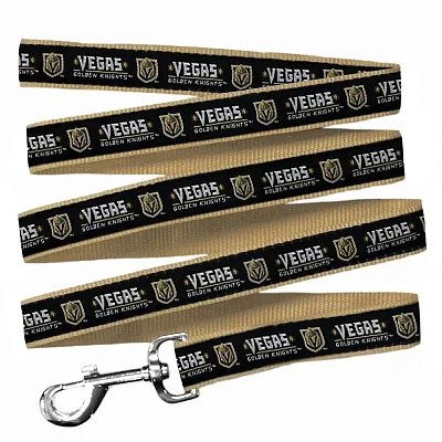 Pets First Vegas Golden Knights Pet Leash by Pets First - Medium