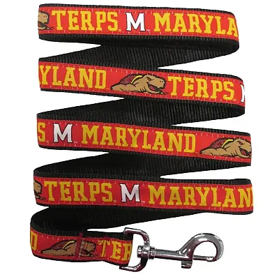 Pets First Maryland Terrapins Pet Leash by Pets First - Medium