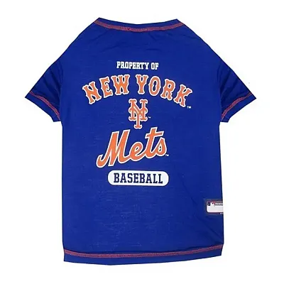 Pets First New York Mets Pet T-Shirt - Large