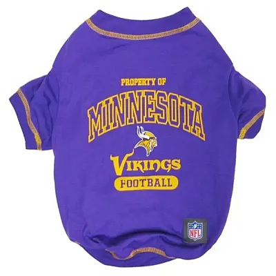 Pets First Minnesota Vikings Dog T-Shirt - X-Small