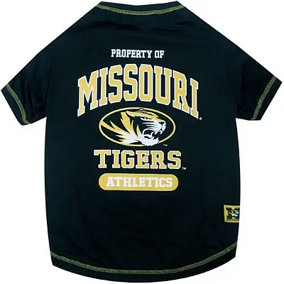 Pets First Missouri Tigers Pet Tee Shirt - Small