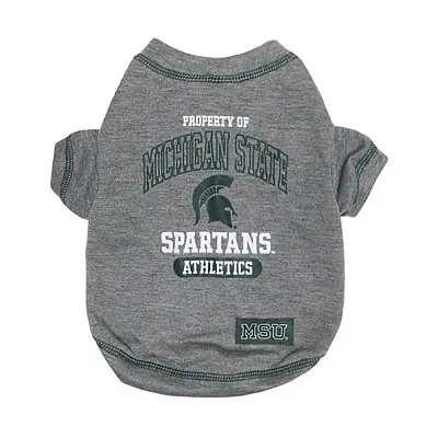 Pets First Michigan State Spartans Dog T-Shirt - X-Small