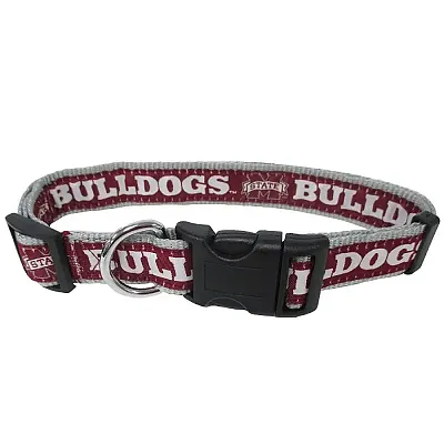 Pets First Mississippi State Bulldogs Pet Collar by Pets First - Medium