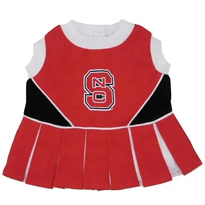 Pets First NC State Wolfpack Cheerleader Pet Dress - X-Small