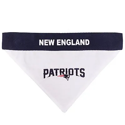 Pets First New England Patriots Pet Reversible Bandana - L/XL