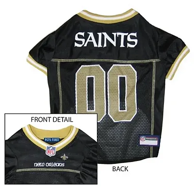 Pets First New Orleans Saints Dog Jersey - Medium