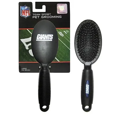 Pets First New York Giants Pet Grooming Brush