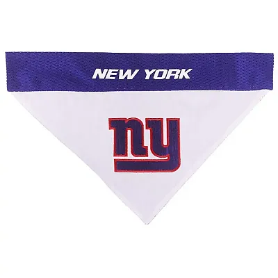 Pets First New York Giants Pet Reversible Bandana - L/XL