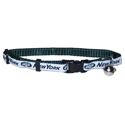 Pets First New York Jets Breakaway Cat Collar