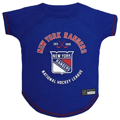Pets First New York Rangers Pet T-Shirt - Large