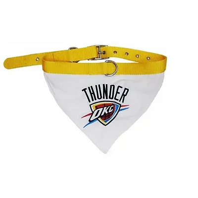 Pets First Oklahoma City Thunder Dog Collar Bandana - Small