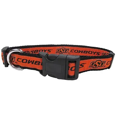 Pets First Oklahoma State Cowboys Pet Collar by Pets First - Small