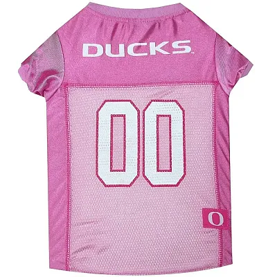 Pets First Oregon Ducks Pink Pet Jersey - Small