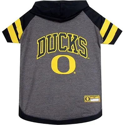 Pets First Oregon Ducks Pet Hoodie T-Shirt - Large