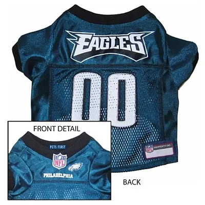 Pets First Philadelphia Eagles Dog Jersey - Large