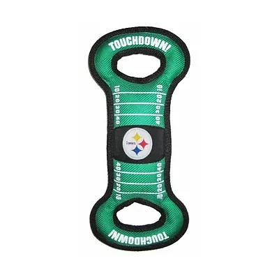 Pets First Pittsburgh Steelers Field Pull Dog Toy