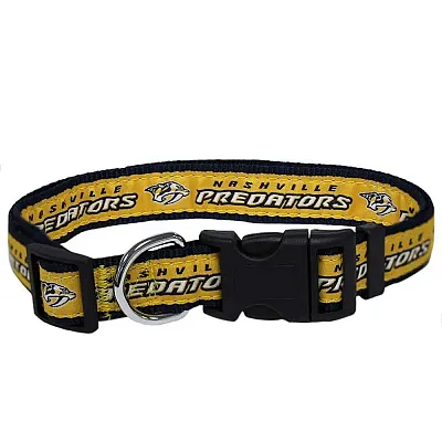 Pets First Nashville Predators Pet Collar by Pets First - Large