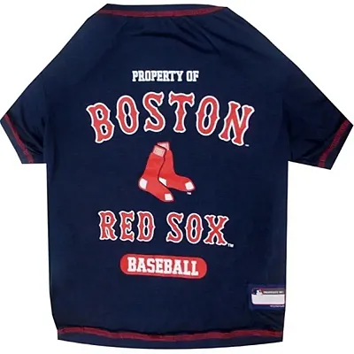 Pets First Boston Red Sox Pet T-Shirt - X-Small