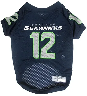 Pets First Seattle Seahawks "12th Man" Pet Jersey - XX-Large